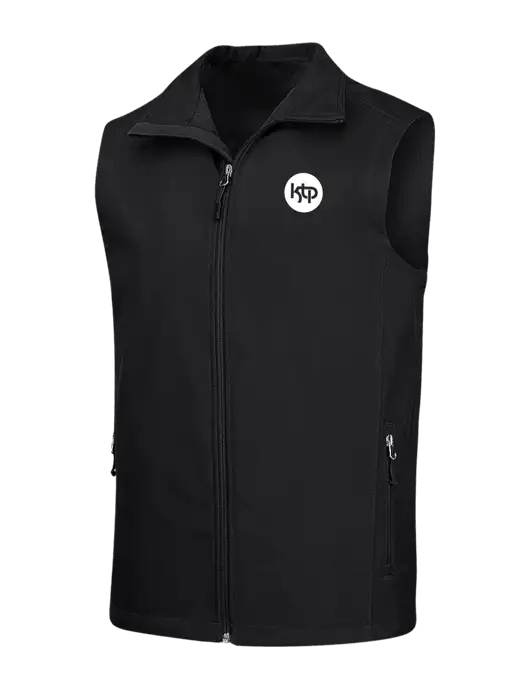 Black Core Soft Shell Vest w/KTP Logo