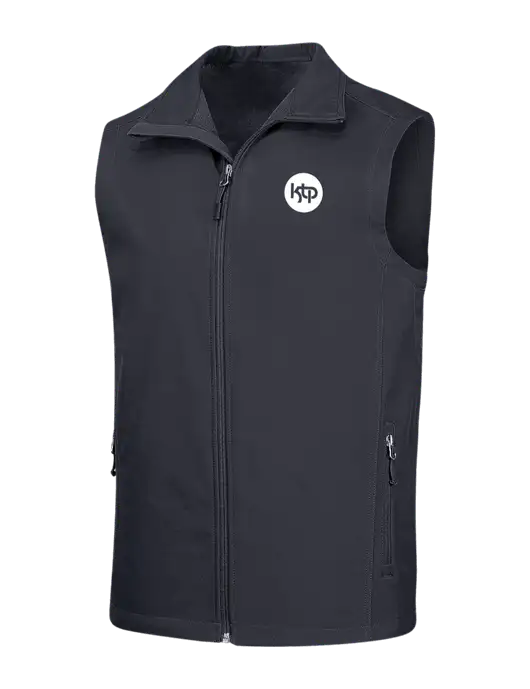 Dark Grey Core Soft Shell Vest w/KTP Logo