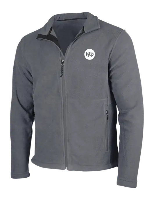 Medium Grey Fleece Jacket w/KTP Logo