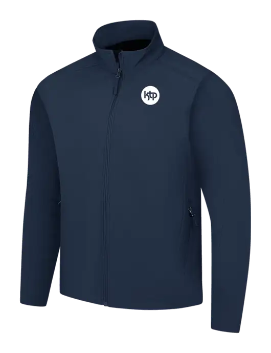 Navy Core Soft Shell Jacket w/KTP Logo