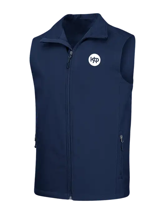 Navy Core Soft Shell Vest w/KTP Logo