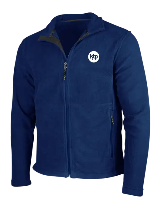 Navy Fleece Jacket w/KTP Logo
