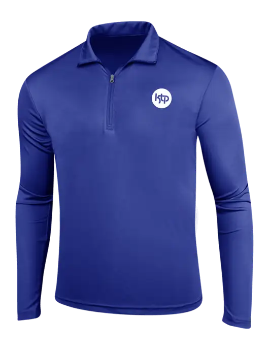 Dark Royal PosiCharge Competitor 1/4 Zip Pullover w/KTP Logo