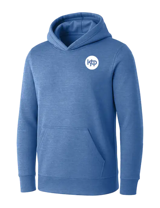 Womens Royal Heather Core Fleece Pullover Hooded Sweatshirt w/KTP Logo